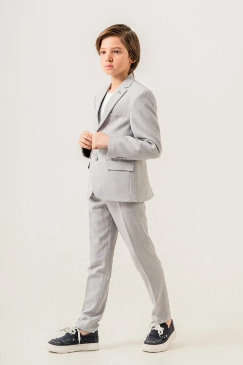 Tişörtlü Ceketli Takım Elbise 4029