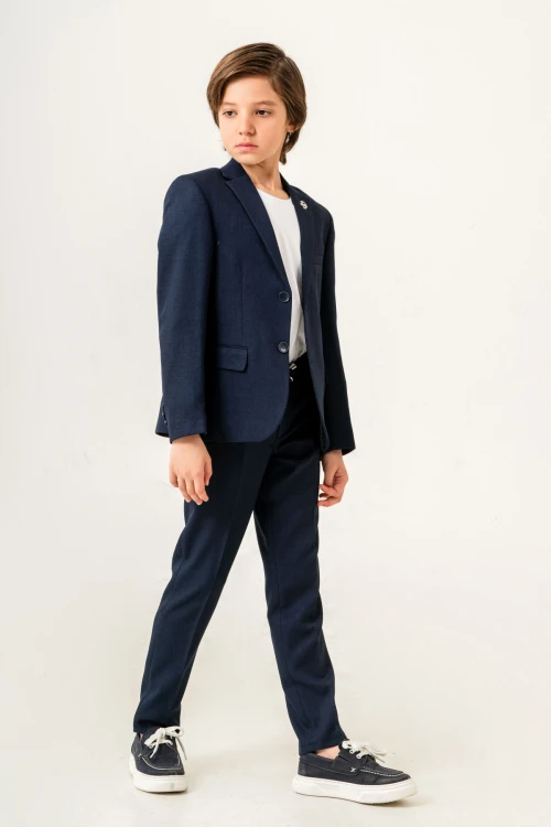 Tişörtlü Ceketli Takım Elbise 4030