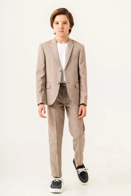 Tişörtlü Ceketli Takım Elbise 4030