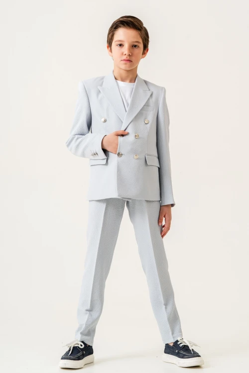 Tişörtlü Ceketli Takım Elbise 4148