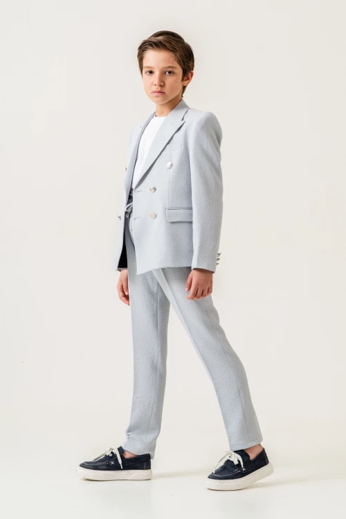 Tişörtlü Ceketli Takım Elbise 4148