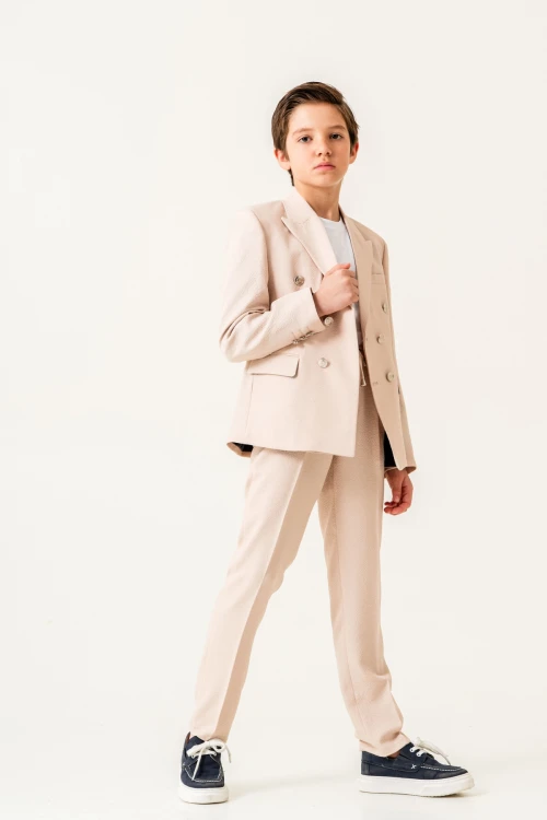 Tişörtlü Ceketli Takım Elbise 4149