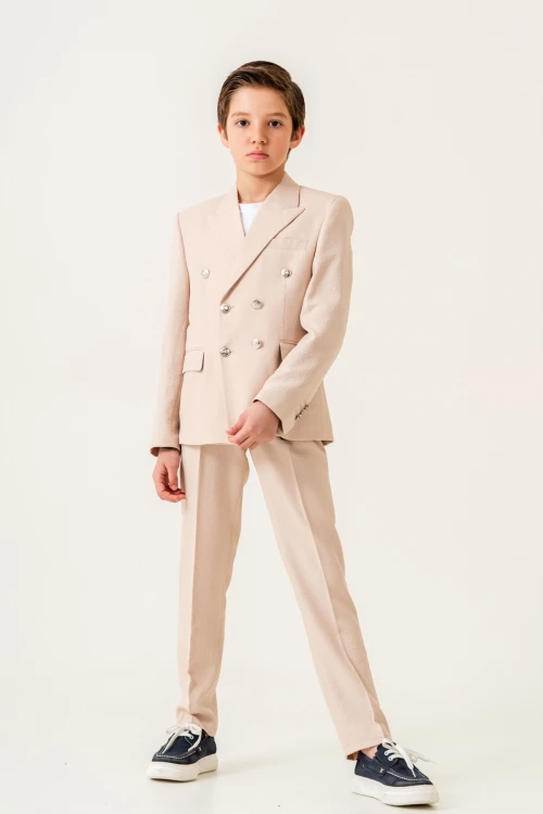 Tişörtlü Ceketli Takım Elbise 4149