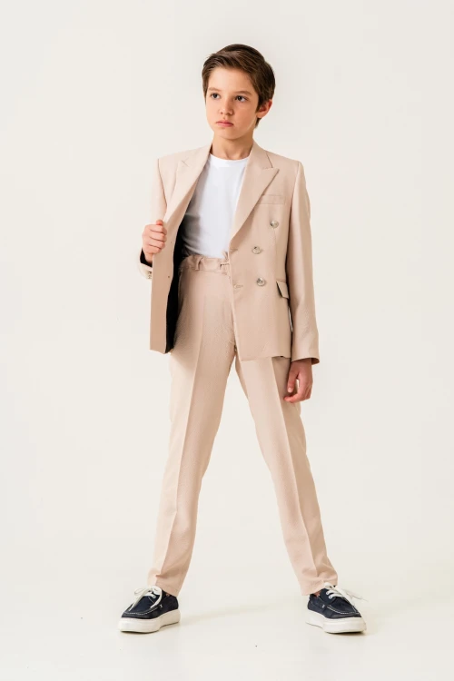 Tişörtlü Ceketli Takım Elbise 4149