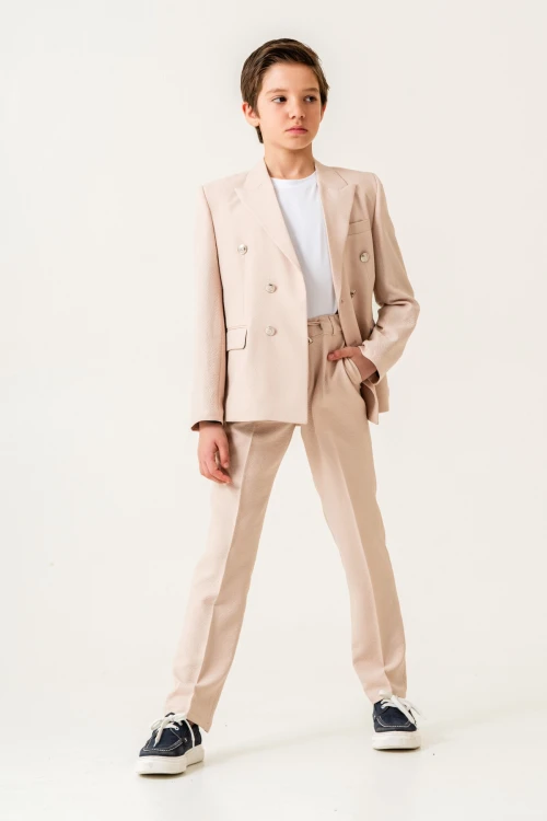 Tişörtlü Ceketli Takım Elbise 4149