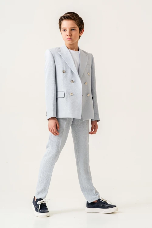 Tişörtlü Ceketli Takım Elbise 4149