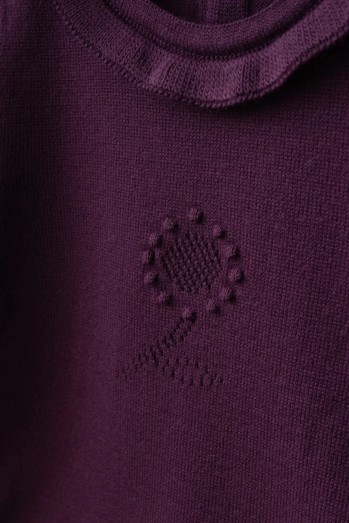 Triko Noktalı Kız Takım 4029