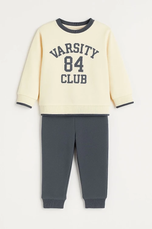 Varsity Clup Baskılı Erkek Bebek Takım 20101