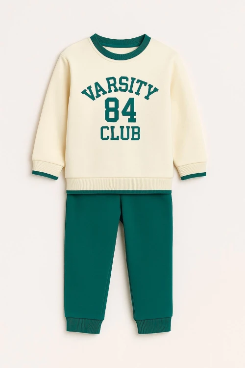 Varsity Clup Baskılı Erkek Bebek Takım 20101