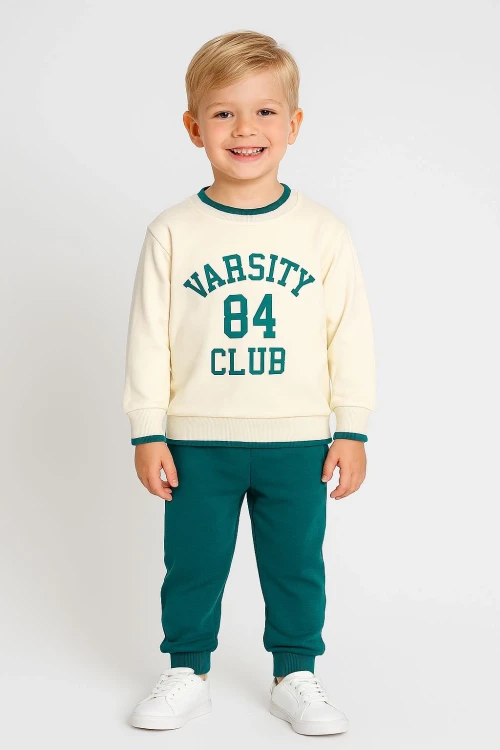 Varsity Clup Baskılı Erkek Bebek Takım 20101