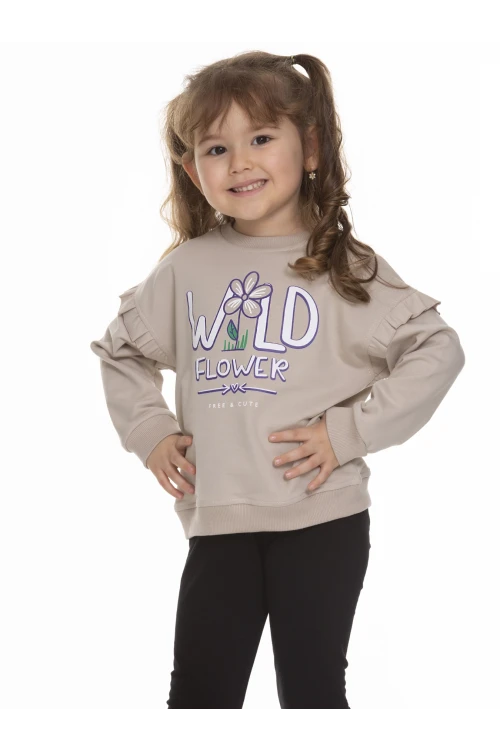Wild Flower Baskılı Sweat 6904-1