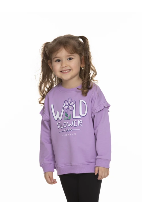 Wild Flower Baskılı Sweat 6904-1