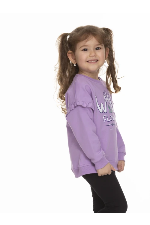 Wild Flower Baskılı Sweat 6904-1