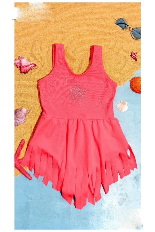 Yıldız İşlemeli Kız Çocuk Mayo 4701