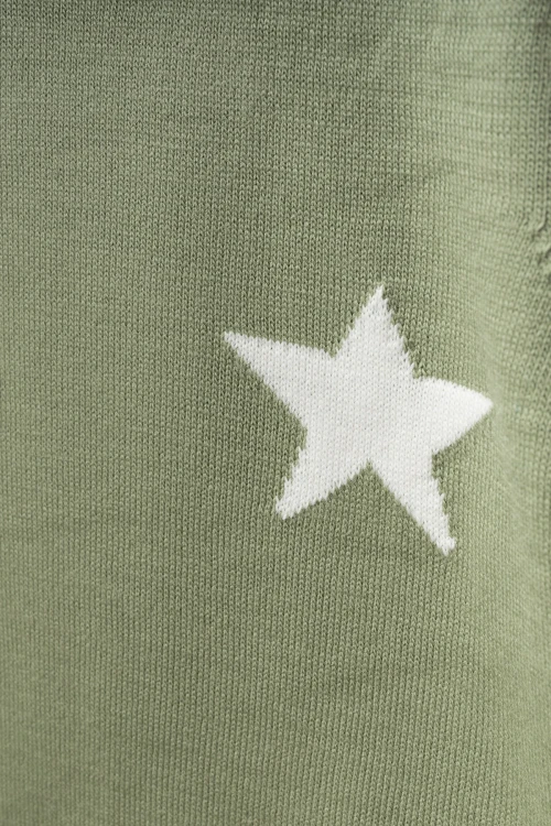 Yıldız Nakışlı Triko Takım 4039