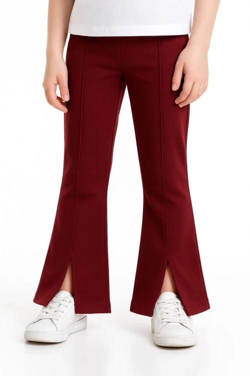 Yırtmaçlı İspanyol Paça Pantolon 54884