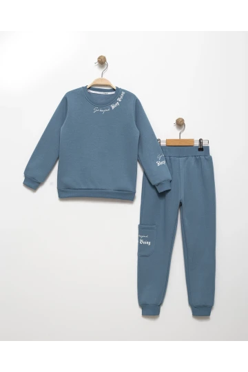 Keep Going Baskılı Takım 16033