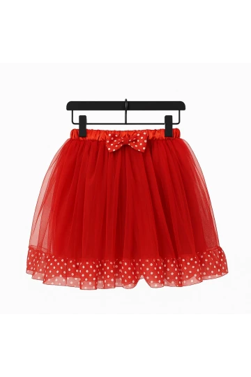 Beli Lastikli Tüllü Kız Çoçuk Etek 6998