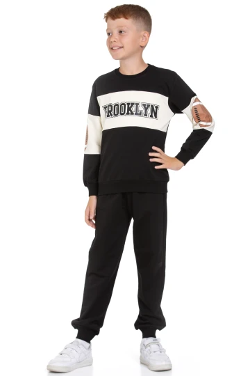 Brooklyn Baskılı Erkek Çocuk Takım 20408