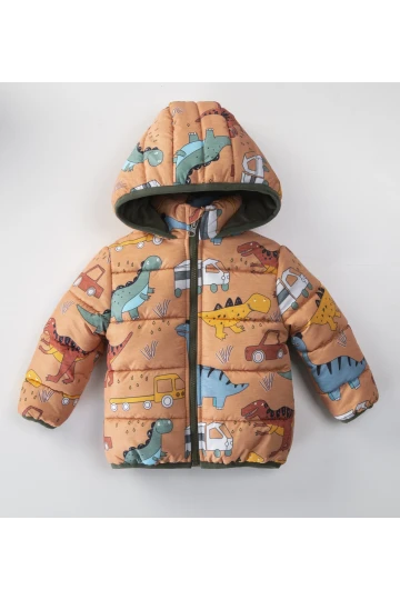 Desenli Erkek Bebek Mont 51308