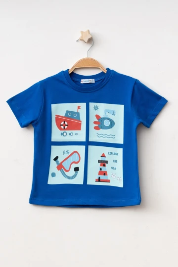 Explore Baskılı Erkek Tişört 50101