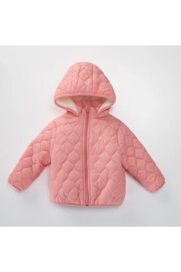 Kapşonlu Kız Mont 50141