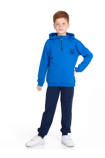 M. Nakışlı Fermuarlı Eşofman Takımı 54404