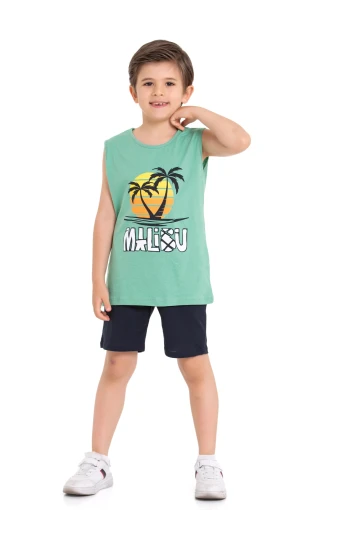 Malibu Baskılı Takım 15384-1