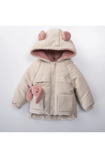 Tavşan Kulaklı Kız Mont 50327