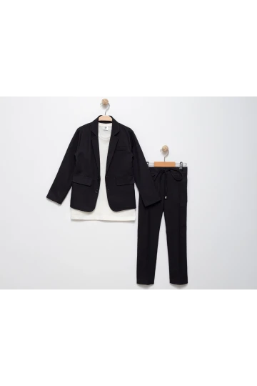 Tişörtlü Ceketli Takım Elbise 2850