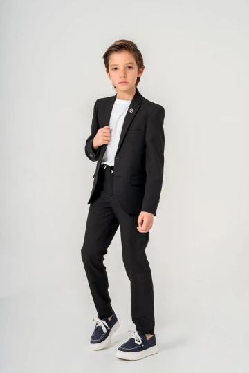 Tişörtlü Ceketli Takım Elbise 4026