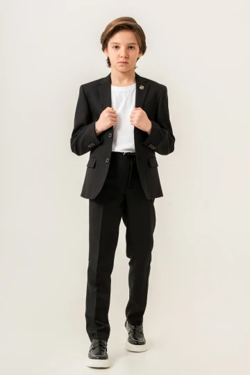 Tişörtlü Ceketli Takım Elbise 4030